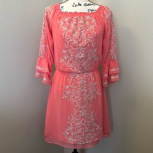 WHBM Coral Dress